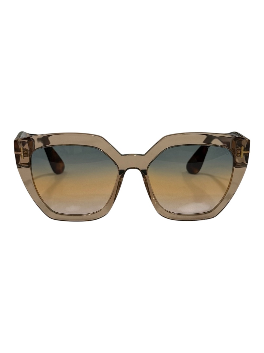 Authentic NWOT Tom Ford oversized 
 sunglasses with brown gradient lenses - Picture 9 of 11